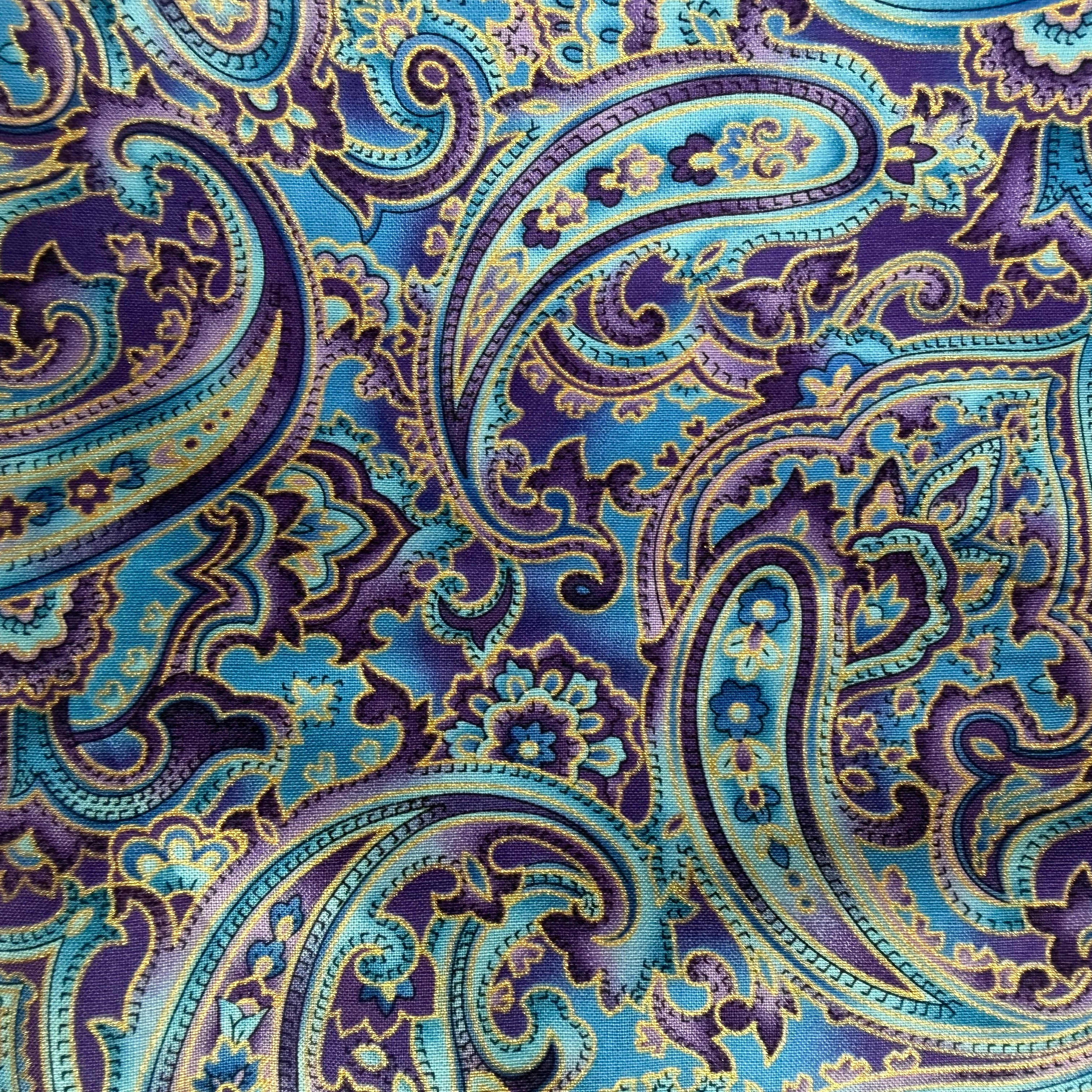 Pruple Paisley